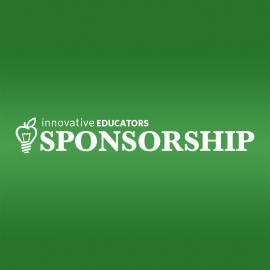 Un diseño de logotipo ganador realizado por un individuo sobre un fondo verde con un logotipo blanco.